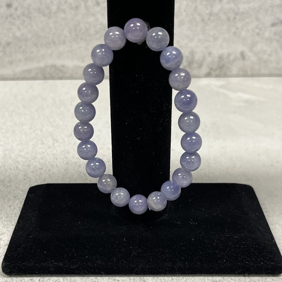 Bracelet Beads  8mm "Tanzanite"