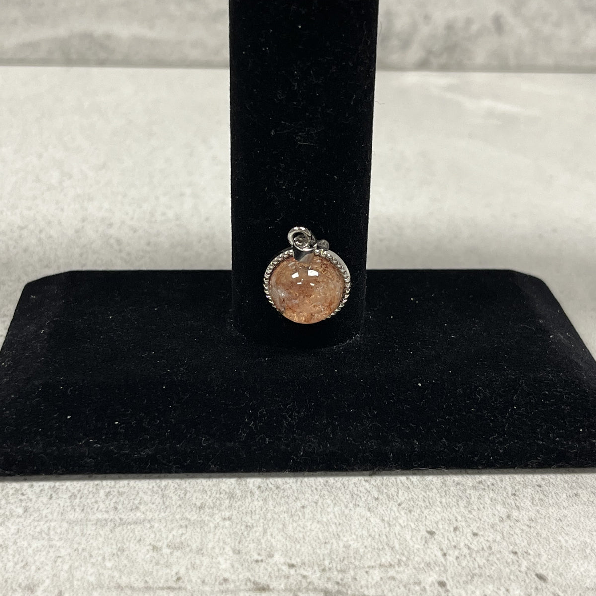 Pendant Round "Garden Quartz"