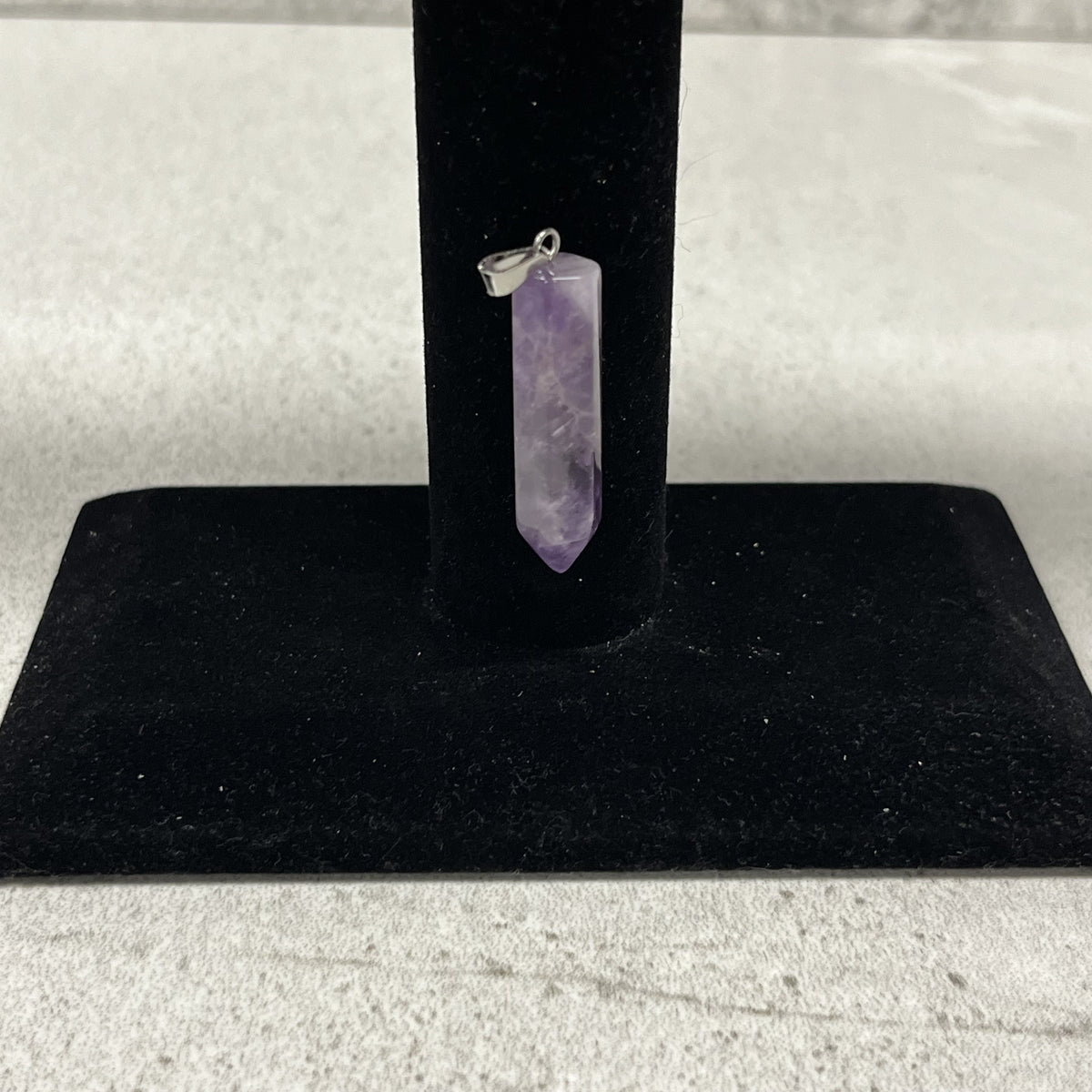 Point Pendant Amethyst